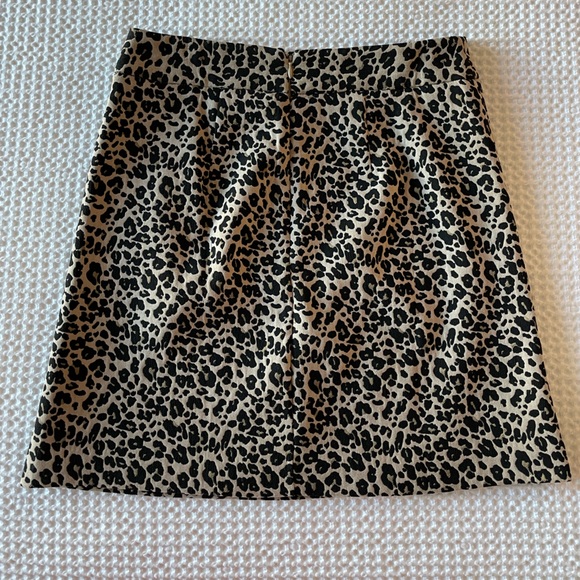 LOFT by Ann Taylor Cheetah Print Skirt - Picture 2 of 3